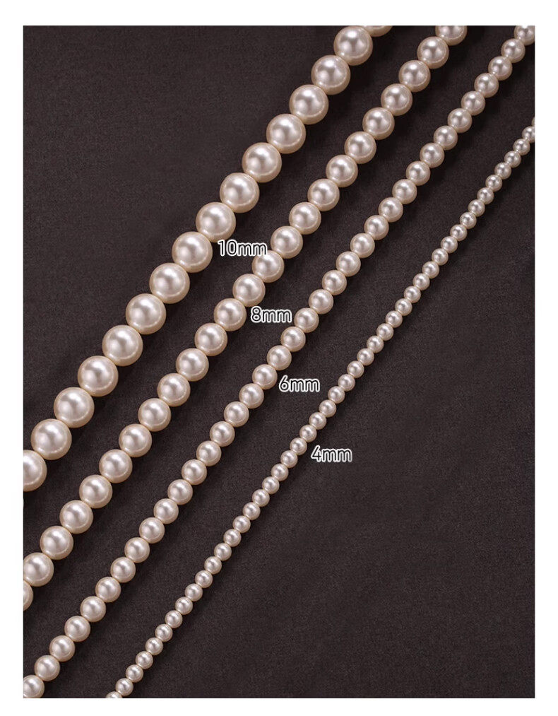 Chow Tai Fook Women's Necklace Strong Luster Round Shi Family Pearl Clavicle Chain Birthday Gift for Mom Mother's Day Present 4