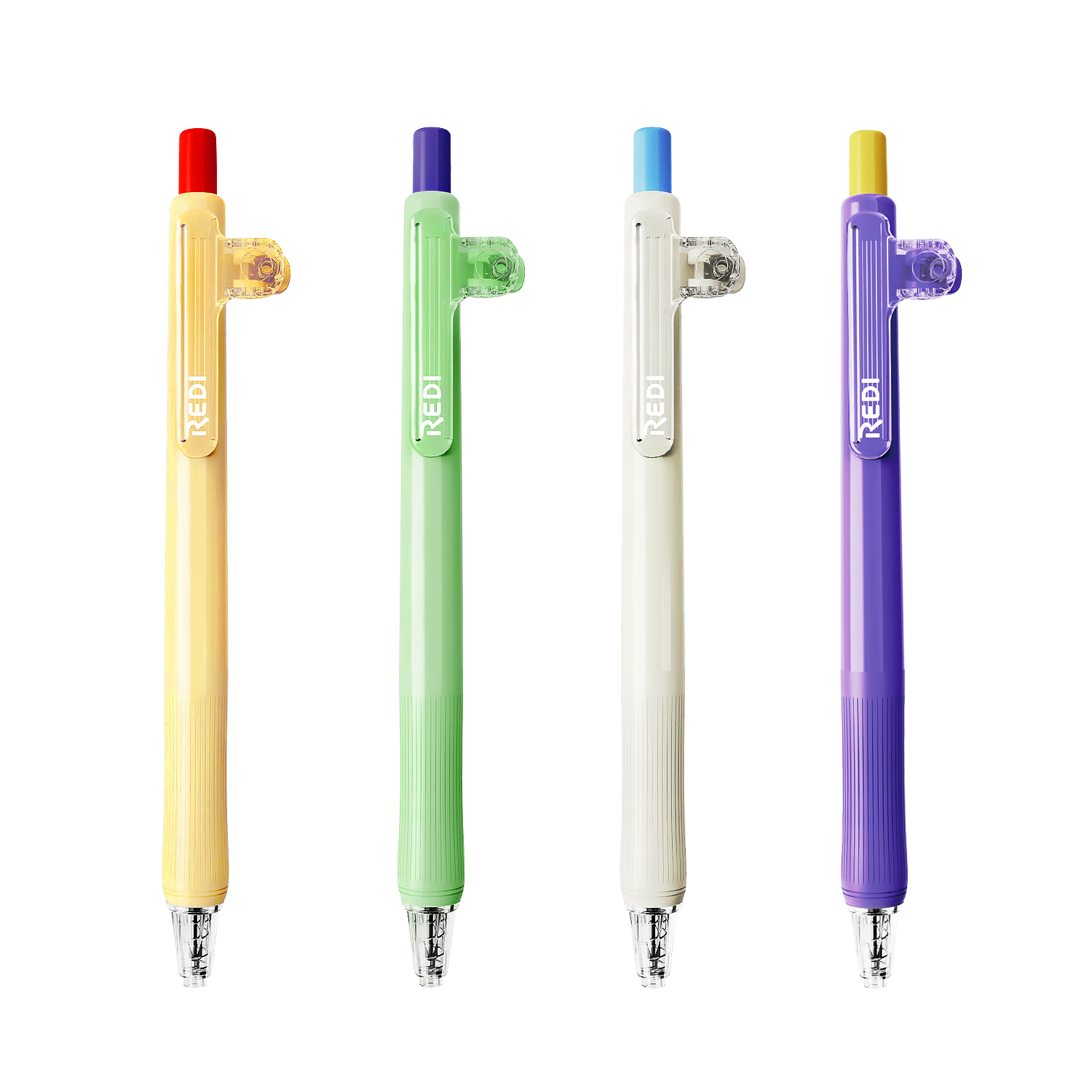 Lepusen Lewei Exam Pen Retractable T-Clip Bookmark Pen 801 Dual Ballpoint Smooth 0.5mm Black Quick-Dry Limited Edition Stylish Signature Pen 6206S-5