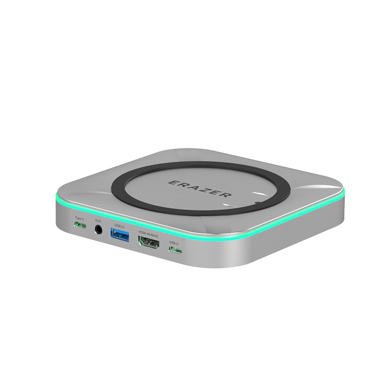 Lenovo Ecosystem Brand X-Innovator Macmini M4 Expansion Dock Hard Drive Enclosure Base M.2 SSD Expansion Dock USB 3.2 Compatible with M4/M4Pro Apple Host
