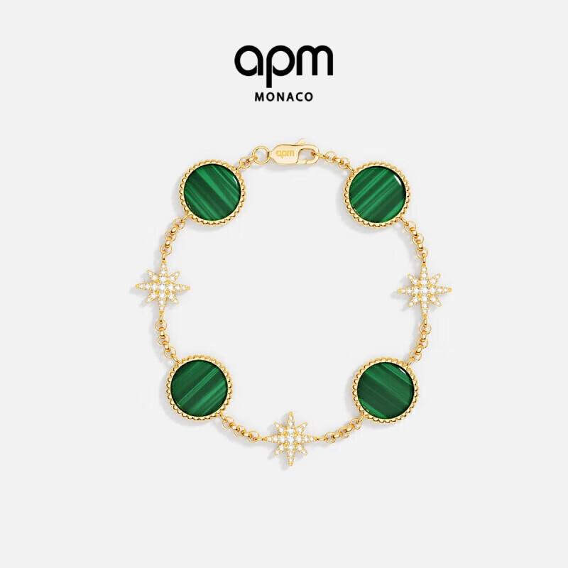 APM Monaco [Same As Lock&Lock], Meteorites Bracelet, Jewelry Gift for Women, Girlfriend, Wife, Birthday Present
