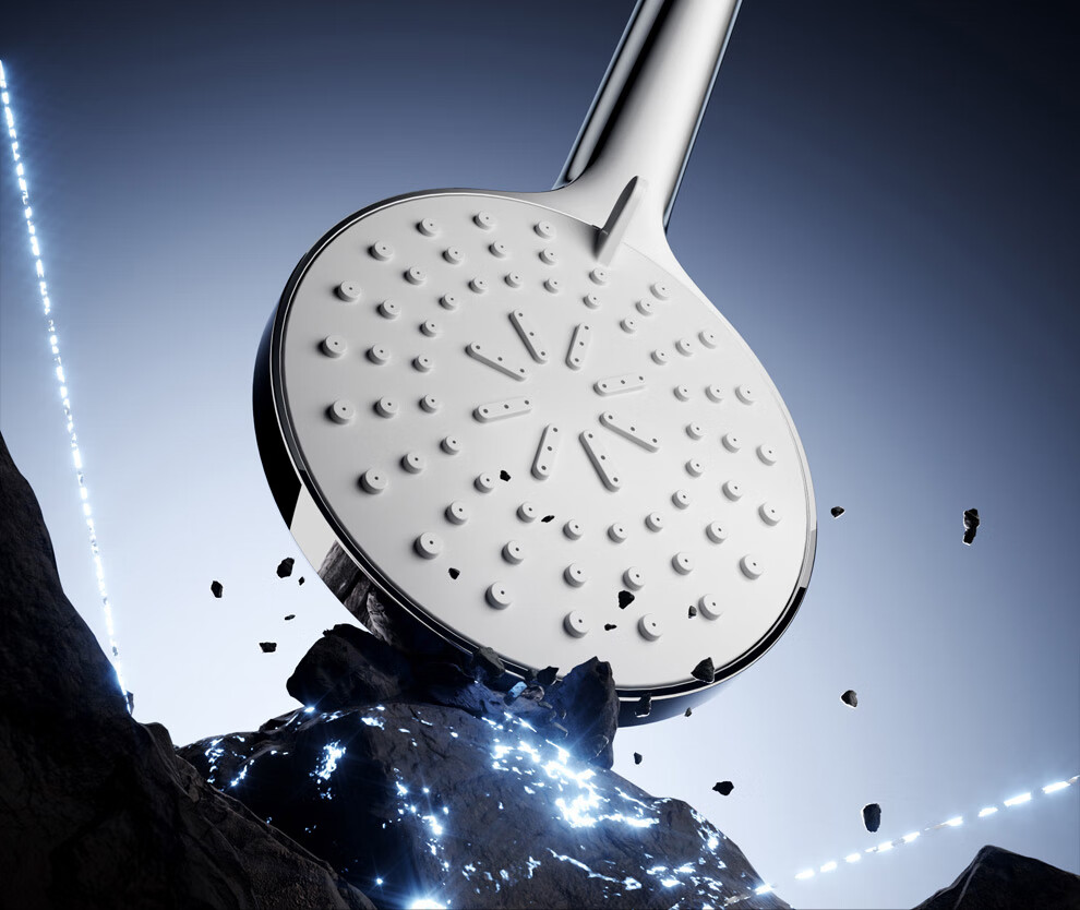 ARROW Multifunctional Shower Head Bathroom High-Pressure Handheld Shower Head 120mm Large Panel AE58157 19
