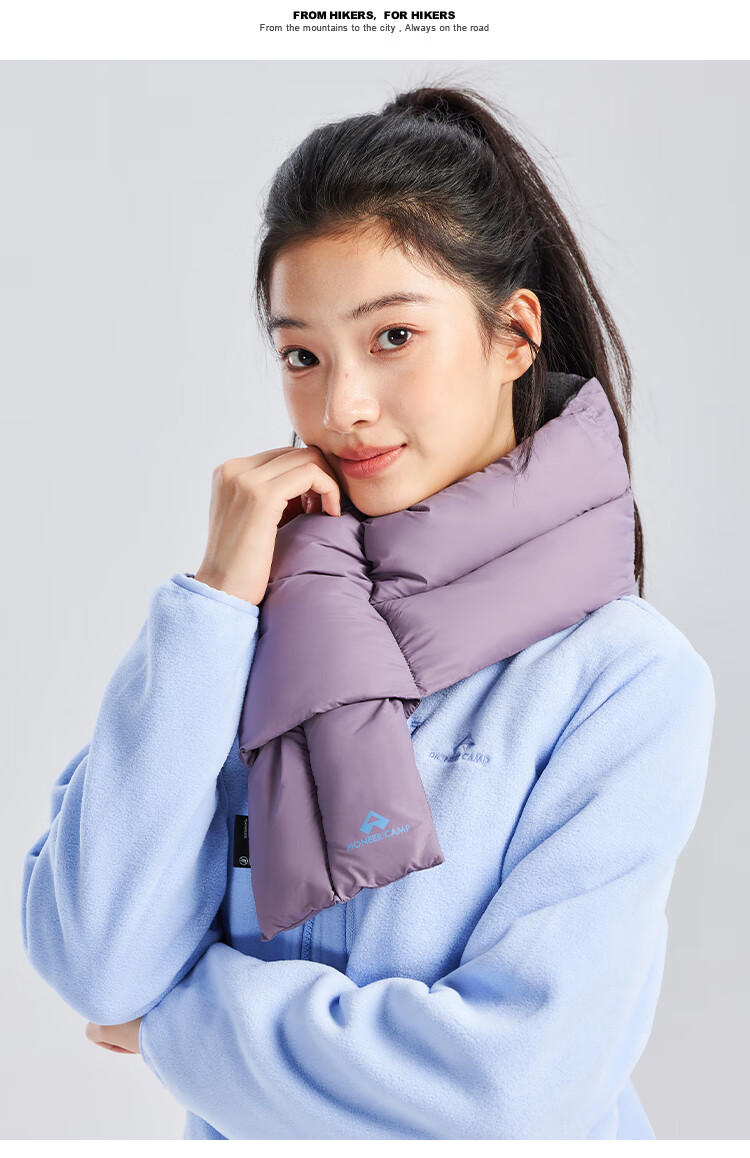 Toread 3M Thinsulate Cotton Scarf Men's Autumn Winter Outdoor Mountaineering Hiking Windproof Warm Cold-Resistant Neck Warmer Women's 14
