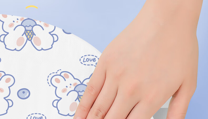 Guxu Disposable Toilet Seat Covers Thickened Full Coverage Adhesive Toilet Seat Protector for Hotel Travel Business Trip 5