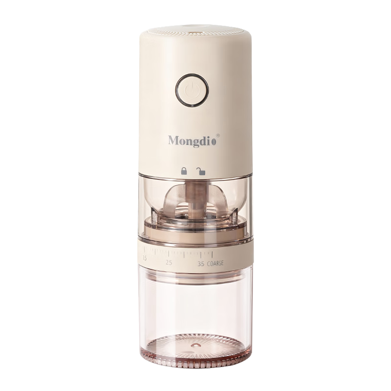 Mongdio Electric Coffee Grinder Adjustable Automatic Coffee Bean Grinder Manual Coffee Mill Hand Brew Grinder
