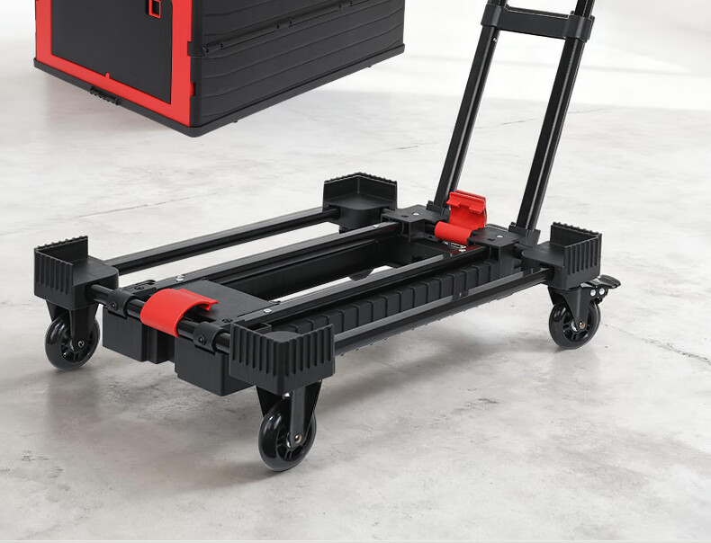 SELORSS Folding Hand Truck, Portable Cart, Trolley for Moving And Cargo, Turtle Cart, Wheeled Cart BY01 8