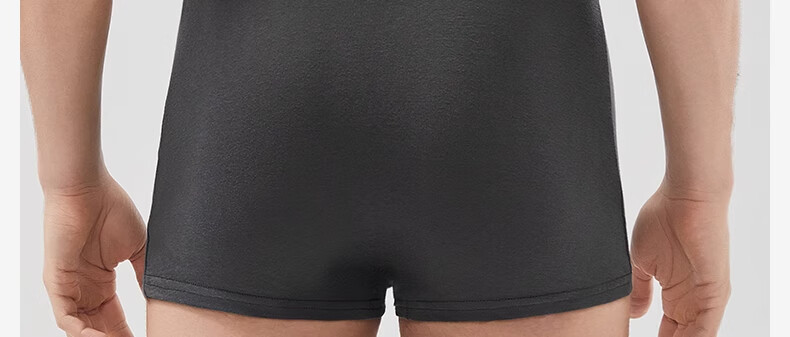 Guxu Disposable Men's Pure Cotton Sterile Travel Boxer Briefs Wash-Free Daily Disposable Men's Travel Underwear 8 Pieces 47