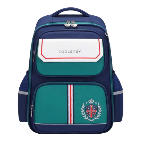 COOLBABY Schoolbag for Primary School Students Grades 1-3, Children's Backpack with Spine Protection And Load Reduction, Suitable for Girls And Boys