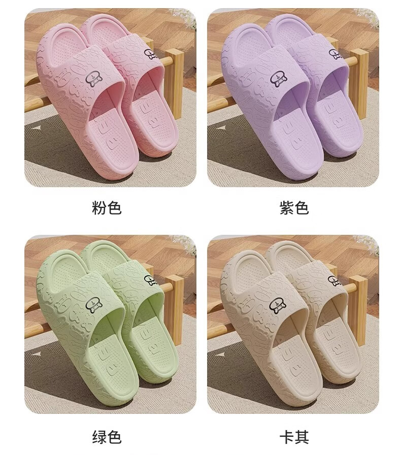 YUZHAOLIN Unisex Summer Indoor Home Shower Anti-Odor Slippers Soft Comfortable Cool Slippers YG856 1