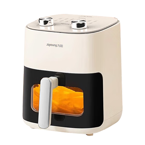 Joyoung Air Fryer, Home Use, 5L Large Capacity, No Flipping Required, Visible Window, Low Noise, Baking, Steam Tenderizing, All-In Steaming And Roasting Machine KL50-V565