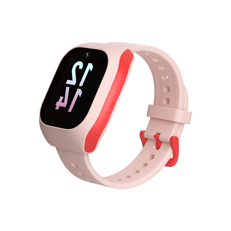 CangHua Suitable for Xiaomi Mijia Children's Smartwatch Strap, Compatible with Mijia 4/4X/4C/5C/6C/2S/U1 Smartwatches, Breathable Sports Silicone Wristband, Pink
