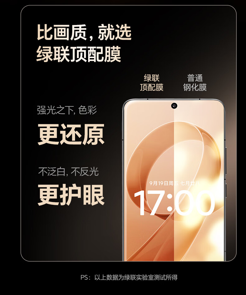 UGREEN [Instant Screen Protector] Tempered Glass Film for Redmi K90 Pro Max, Full Coverage Anti-Shatter Anti-Fingerprint Ultra-Sonic Quick Unlock for Redmi K90 Pro Max Smartphone 14