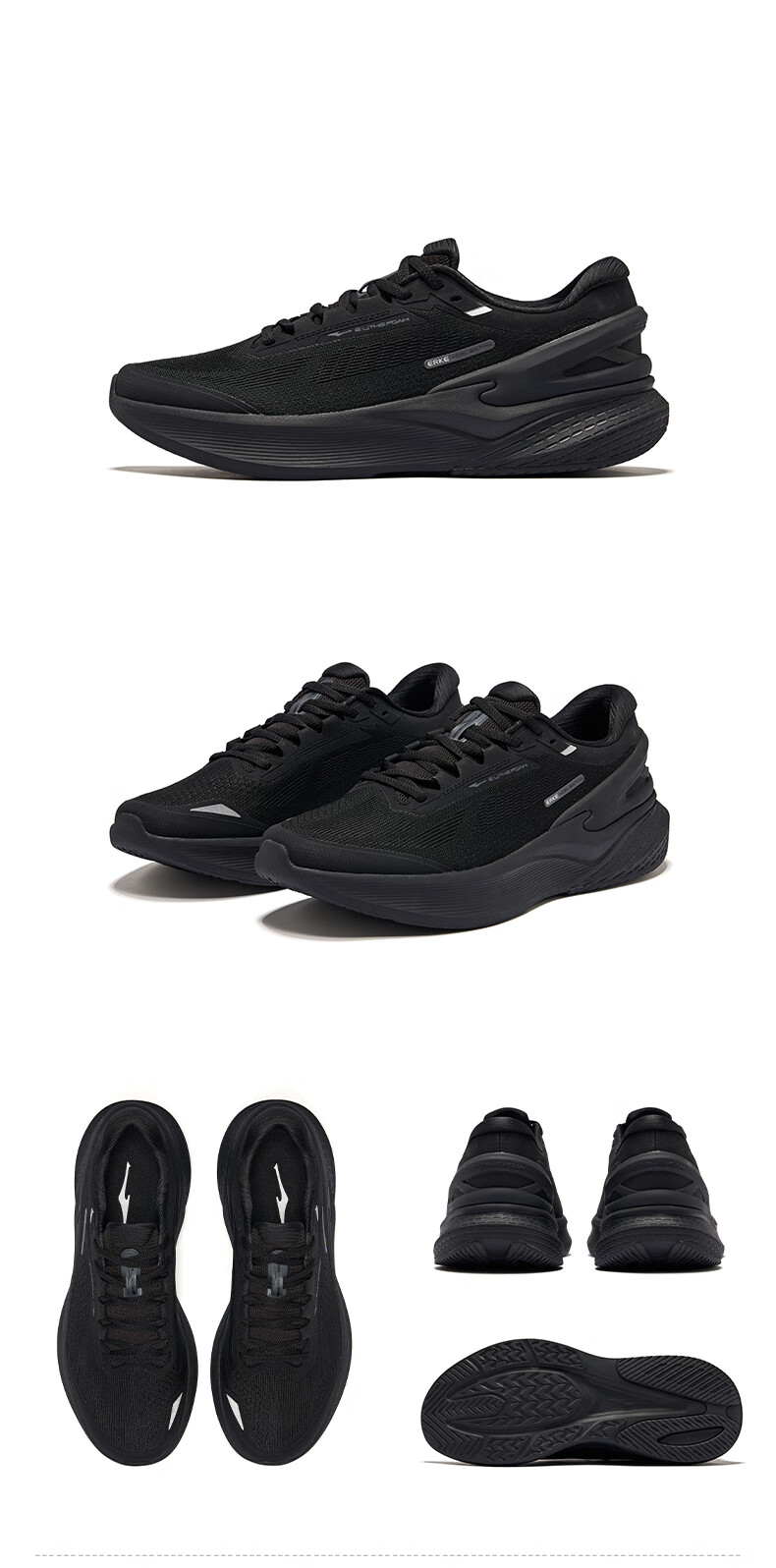 ERKE Sports Shoes Autumn Winter Running Shoes Tianma 5 Men's Soft Cushioning Shock Absorption Non-slip Wear-resistant Running Shoes 51126103246 10