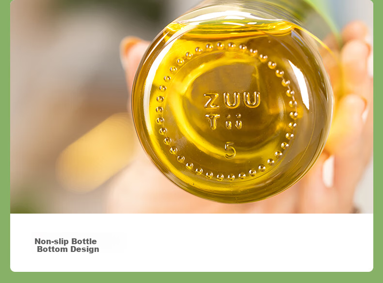 Zuutii Oil Bottle Kitchen Automatic Open-Close Glass Jar Seasoning Leak-Proof Gravity Vinegar Soy Sauce Bottle Mini 170ml 20