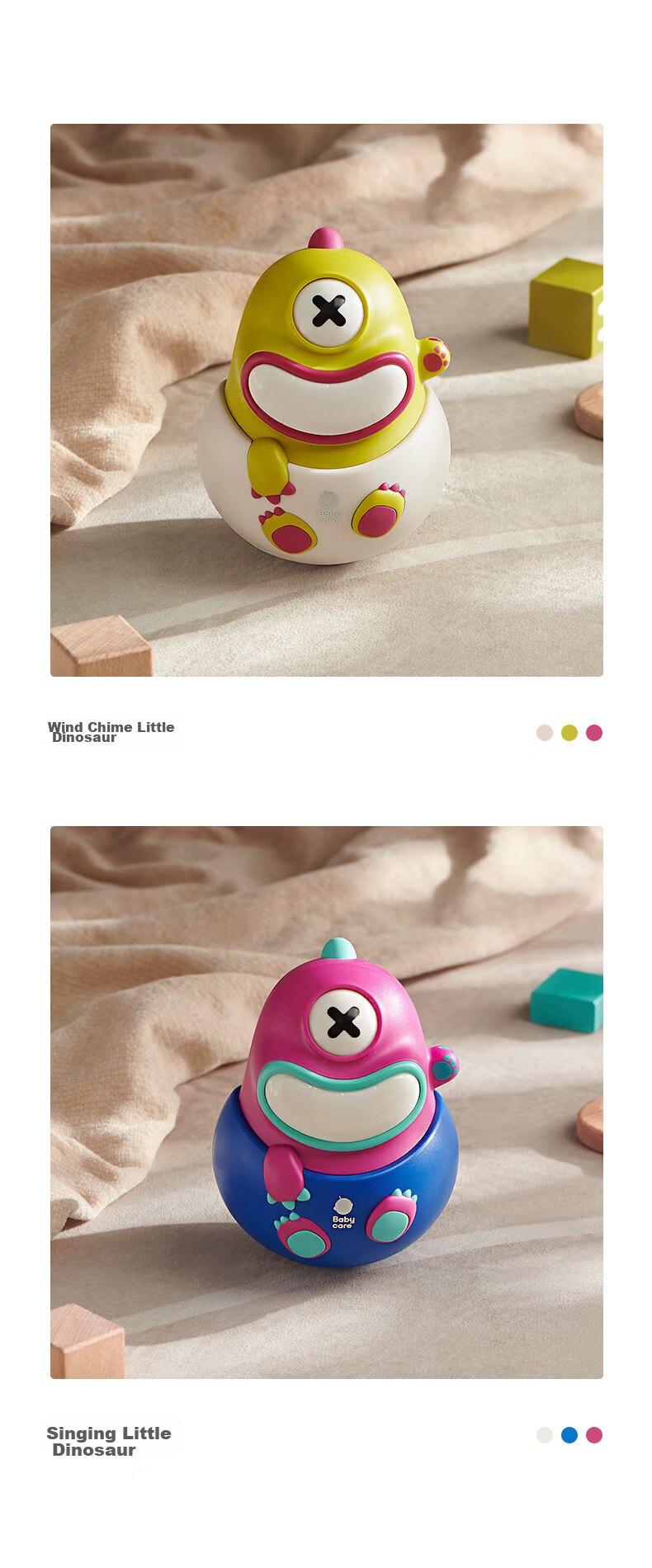 Babycare Tumbler Toy for Babies 0-1 Year Old Infant Toy Laitemei 8
