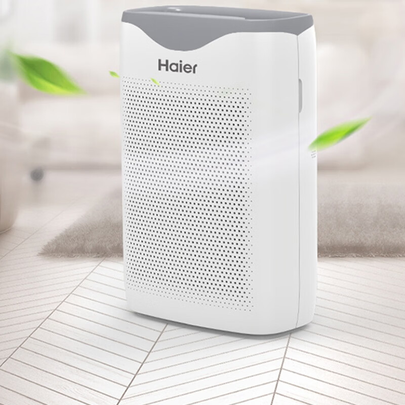 海尔（haier）空气净化器 KJ203F-HCA 滤网更换提示 6档定时 童锁功能