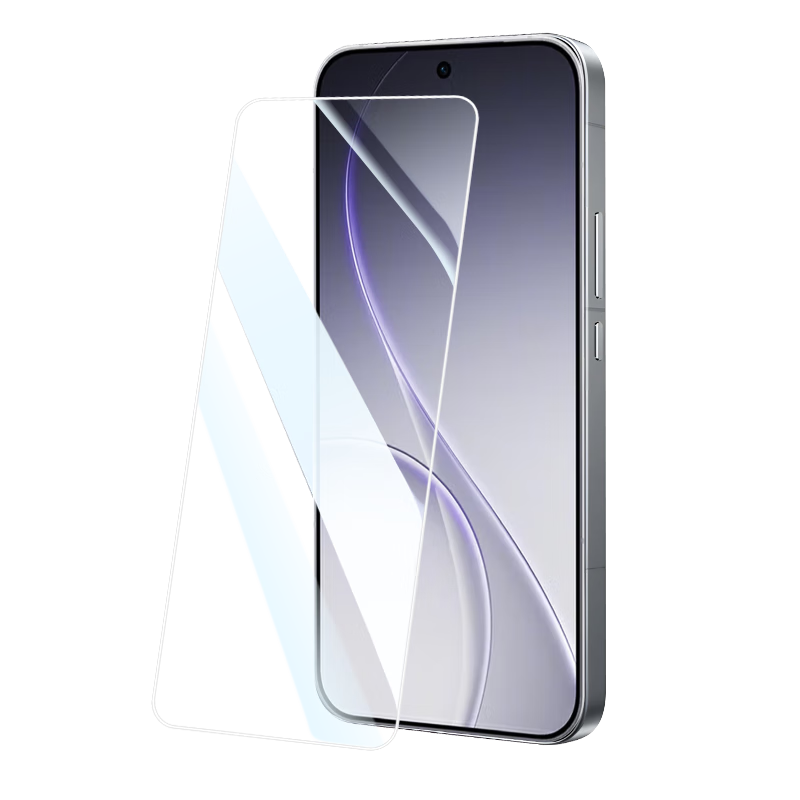 Smorss [2-Pack Ultrasonic Unlock] Tempered Glass Screen Protector for OPPO Reno15 Pro, HD Anti-Drop, Scratch-Resistant, Anti-Fingerprint, Ultra-Thin, No White Edge Protective Film