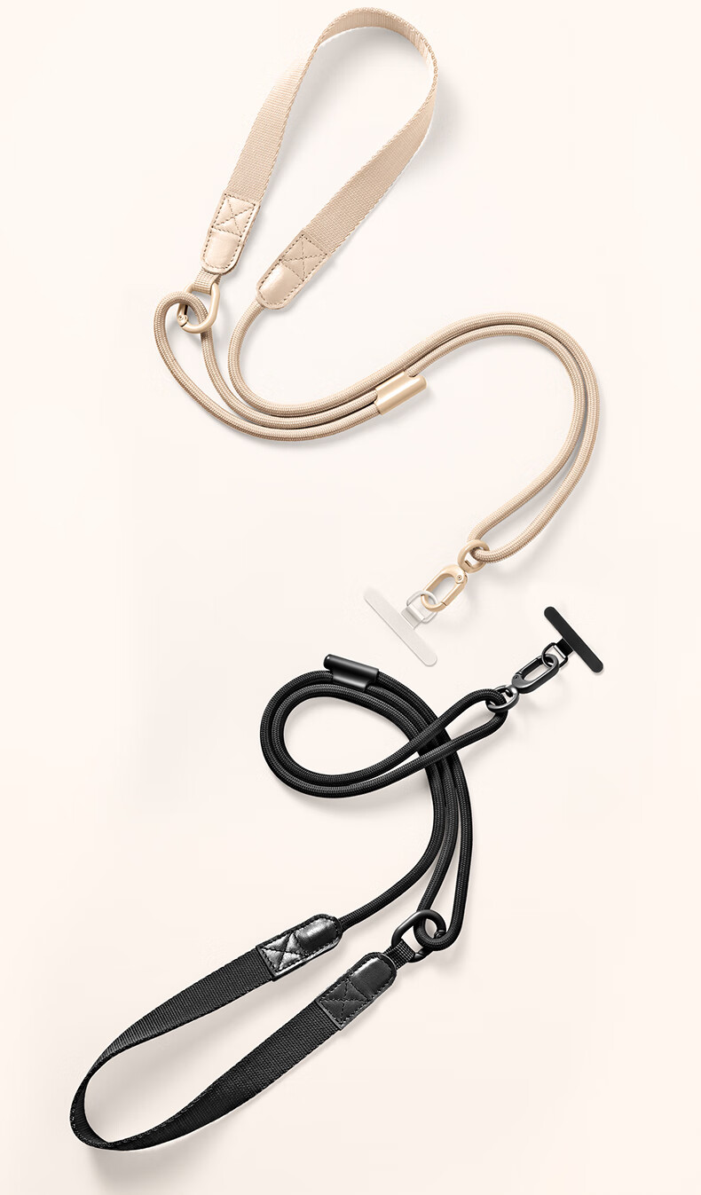 Yingyue Adjustable Anti-Lost Phone Lanyard Crossbody Neck and Wrist Strap with Pad Clip for Men and Women Compatible with Apple and Huawei 3