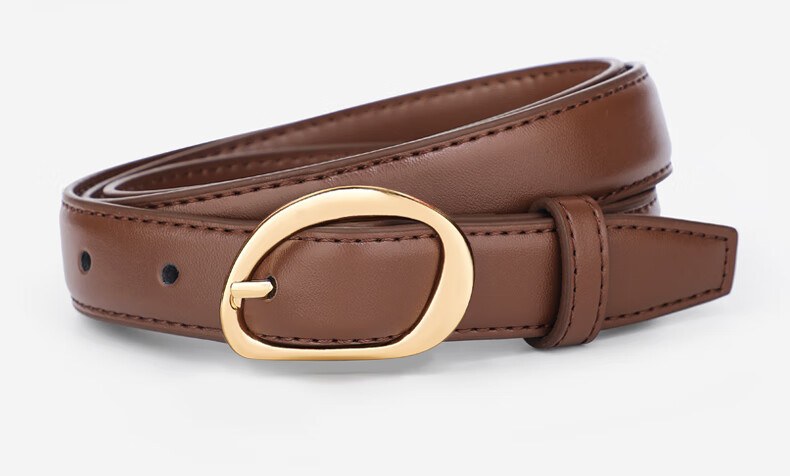 TUCANO Women's Leather Jeans Belt Casual Versatile Pin Buckle Waistband Female Decorative Birthday Gift for Girlfriend 5