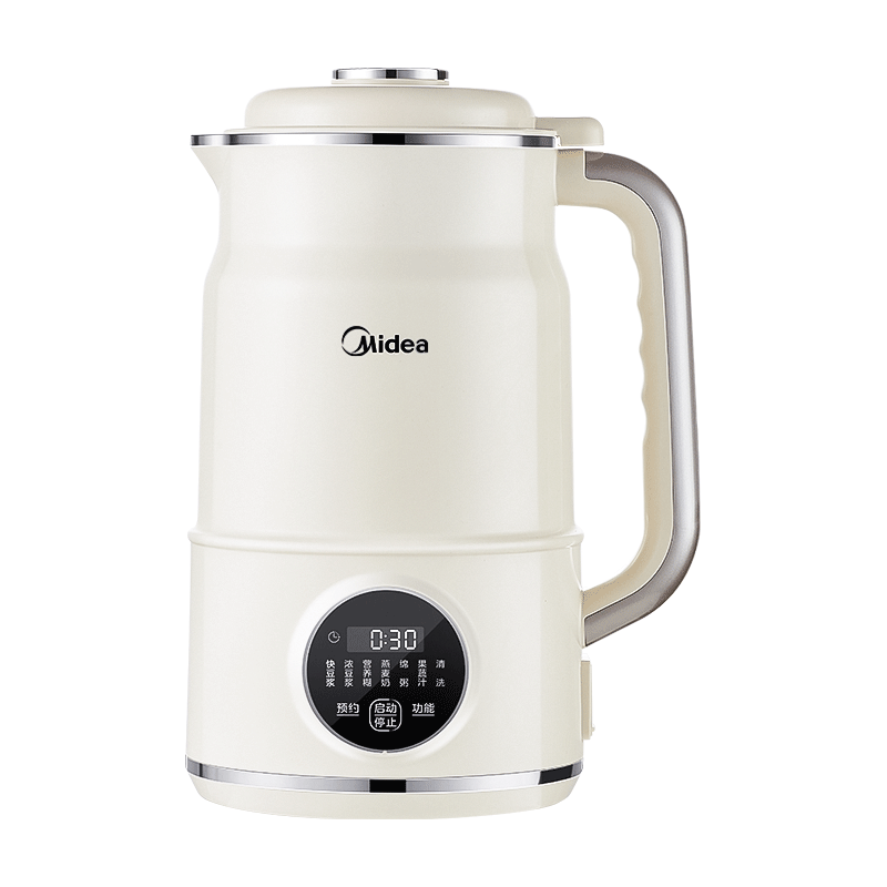 Midea Soy Milk Maker and Blender 1.5L Large Capacity for 4-6 People Fully Automatic All-in-One No Cooking Required Hands-Free Washing No Filtering Multifunctional Juicer and Food Processor S90