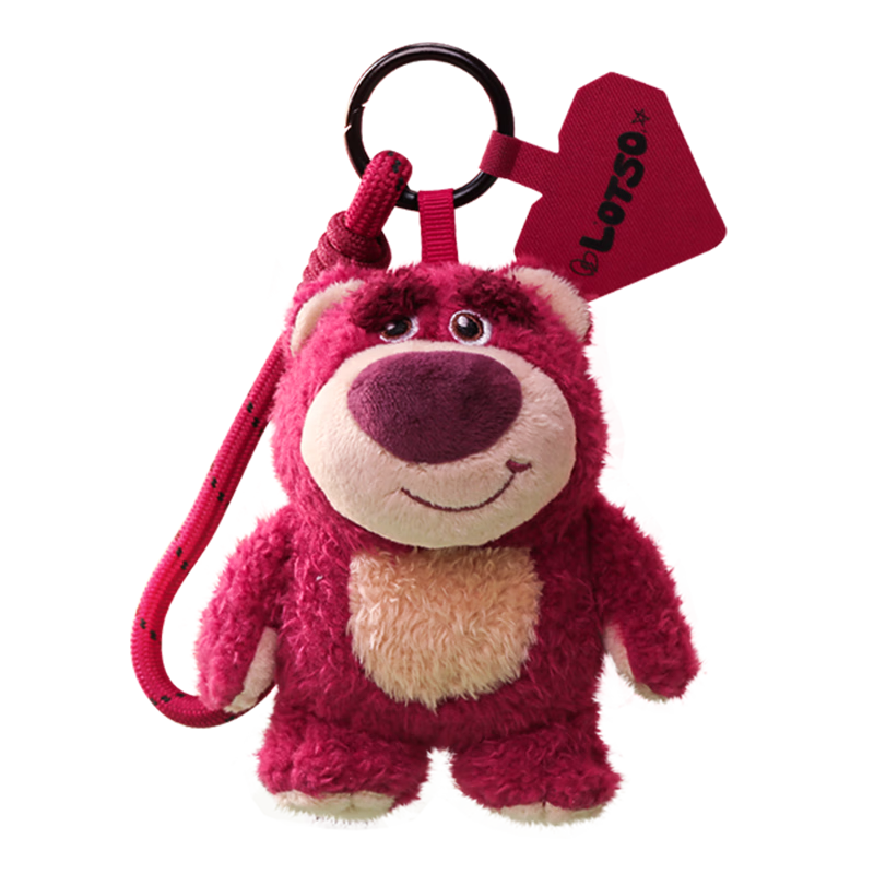 52TOYS Strawberry Bear Plush Heartfelt Plush Phone Strap Blind Box Pendant Toy Single Piece Gift for Girlfriend