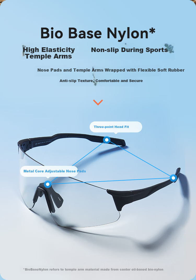 JD Original Sports Cycling Glasses, Outdoor Driving Sun Protection Sunglasses Goggles, Sunglasses for Men And Women, Sunset Red 11