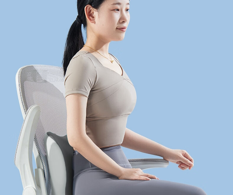 Meiwu Craftsman Memory Foam Student Seat Cushion with Backrest Integrated Classroom Cushion Anti-Pain Dormitory Sitting Pad 25