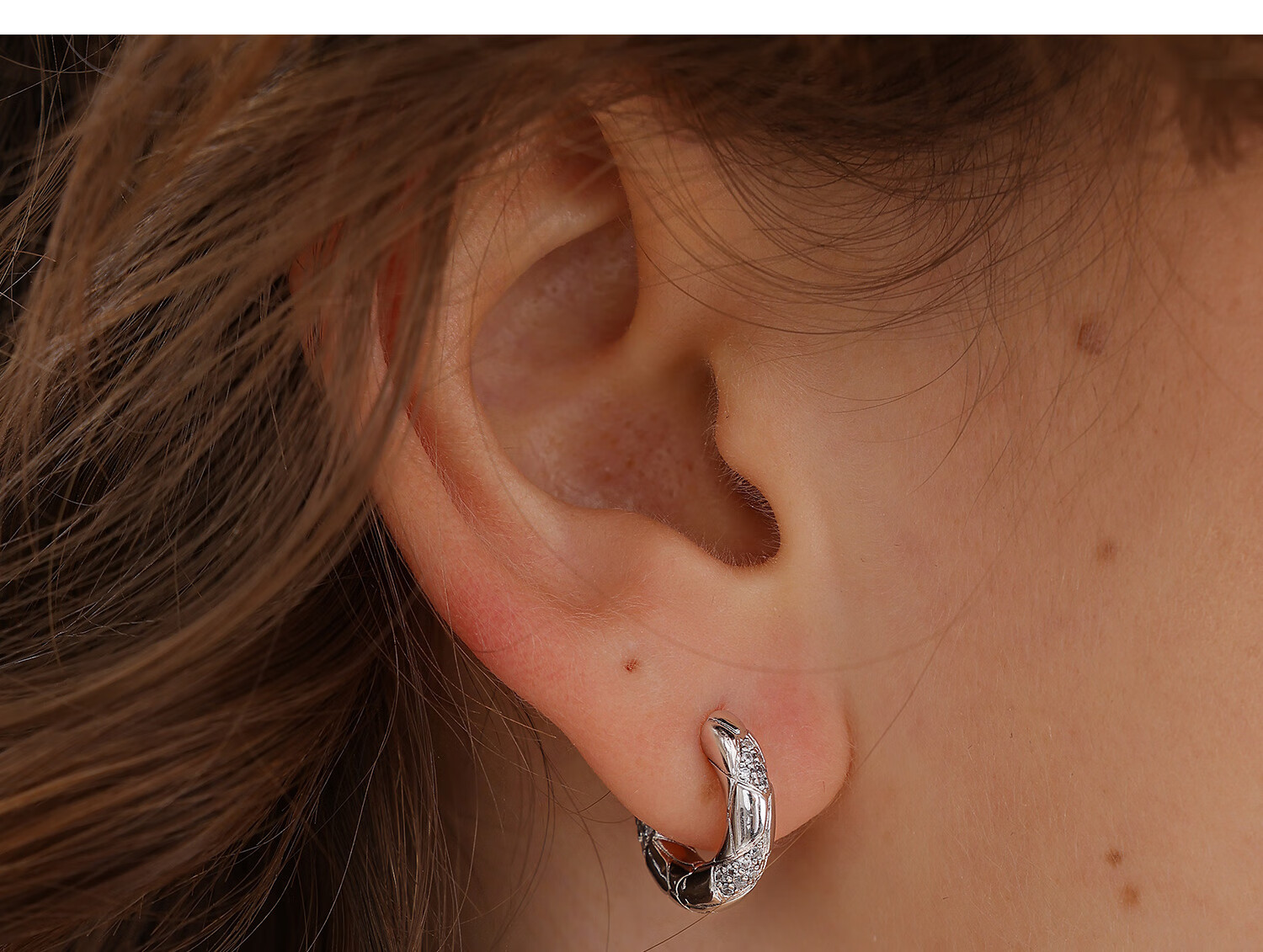 Arsis Snake Pattern Small Hoop Stud Earrings for Women Original Design Fashion Simple Versatile Earrings Birthday Gift for Girlfriend 15
