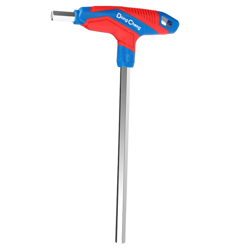 Dongcheng 8mm T-Handle Flat Head Hex Key Allen Wrench Household Screwdriver