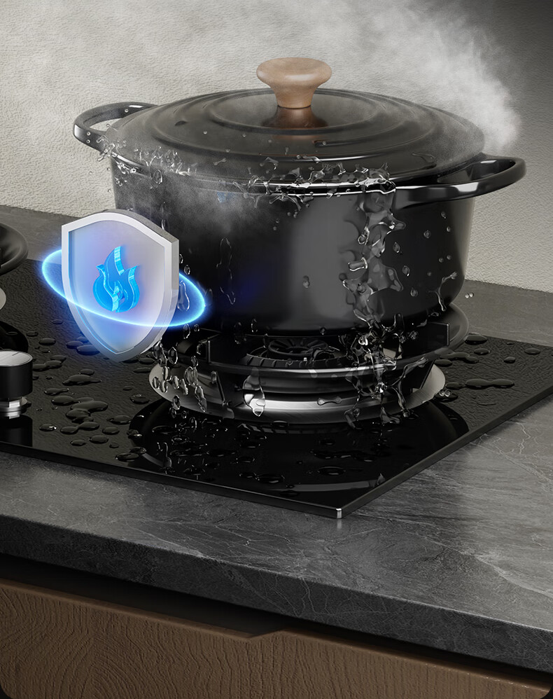 CHIGO Gas Stove with 15% Government Subsidy, 5.0kW High Flame Double Burner, Built-in and Tabletop Glass Panel Gas Cooker JZY-KN108 9
