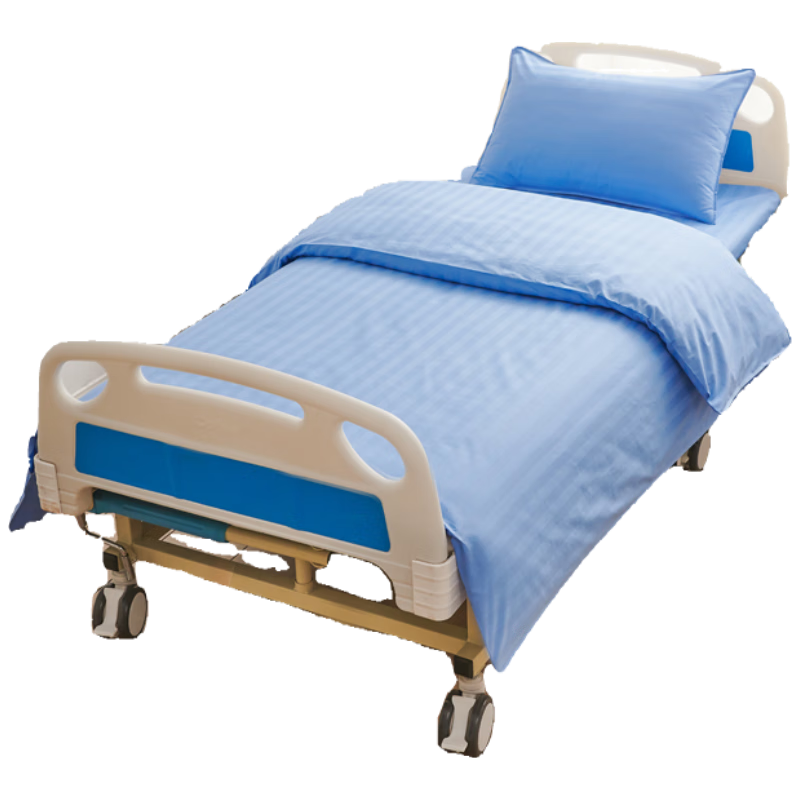 Yuan Life Blue Striped 3-Piece Set Thickened Wear-Resistant and Fade-Resistant Bedding for 1.2m Bed