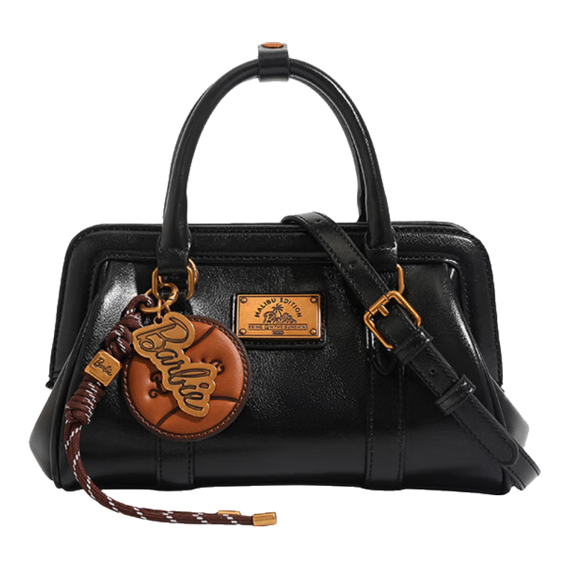 Barbie Handbag for Women, 2026 New Vintage Bowling Light Luxury Crossbody Tote Bag, Birthday Gift for Best Friends, Valentine's Day Present