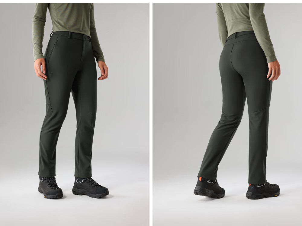KAILAS Motuo Softshell Pants GORE-TEX Windproof Fleece Warm Anti-Static Outdoor Mountaineering Hiking Pants Men’s 9