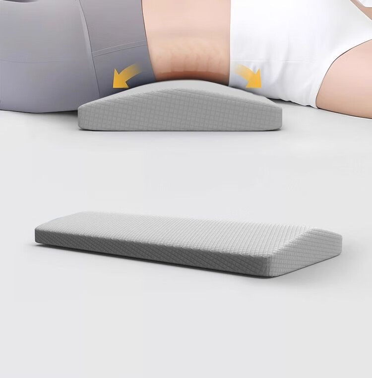 Chuangmaishi Lumbar Pillow Bed Waist Cushion Lumbar Support Lumbar Spine Sleeping Aid Waist Pad Lumbar Herniation Back Support Gray 1