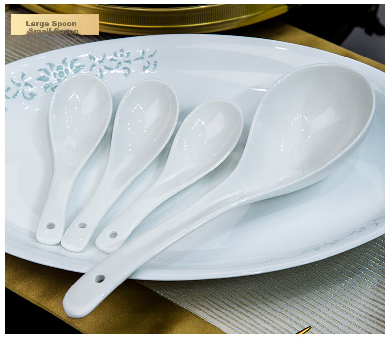 Yunzhihe Jingdezhen New Exquisite High-End Porcelain Dinnerware Set Complete Plates and Bowls Wedding Housewarming Gift 14