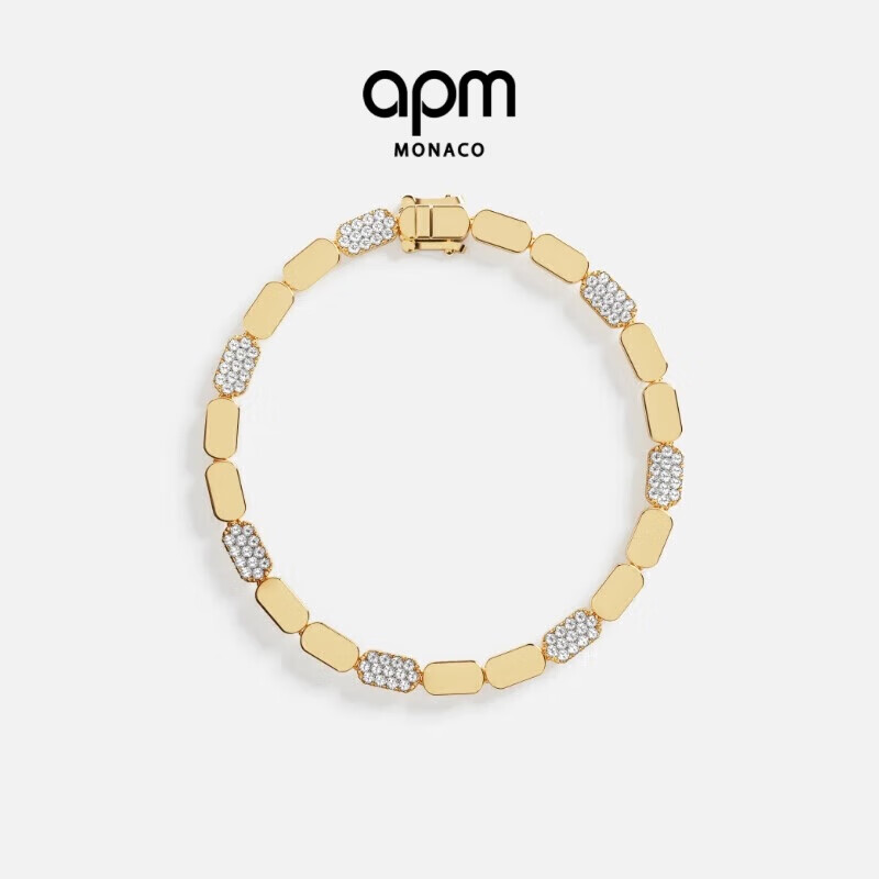APM Monaco Exquisite Bracelet for Women, Elegant And High-End Hand Jewelry, Birthday Gift for Girlfriend Or Wife