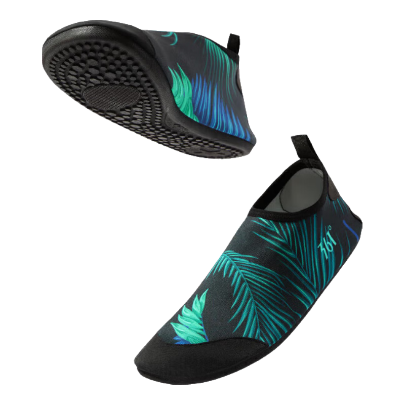 361° Men's Beach Shoes Swimming Shoes Outdoor Creek Shoes Non-Slip Anti-Puncture Adult Water Park Wading Shoes Diving Shoes