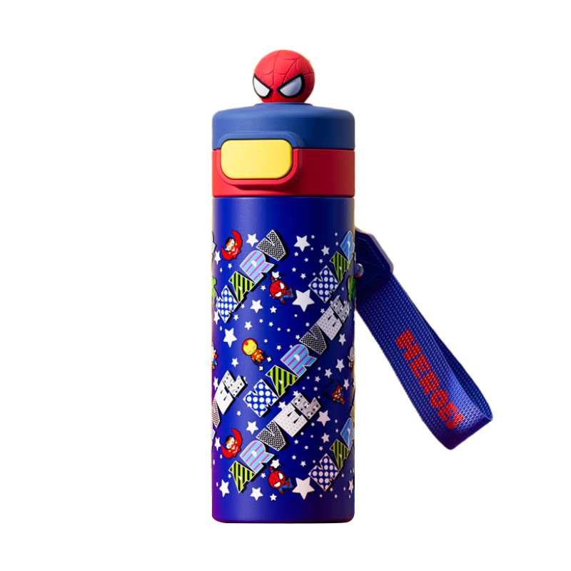 Disney Kids Insulated 316 Stainless Steel Water Bottle Large Capacity Student Sports Car Travel Birthday Gift