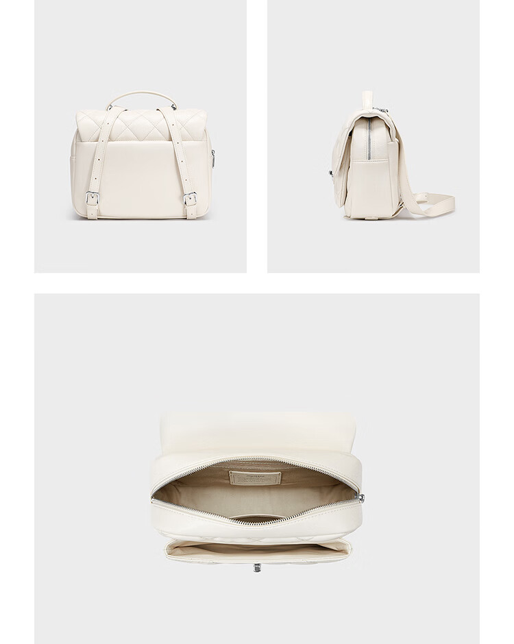 JUST STAR Zhang Yuxi's Same Style Backpack for Women, 2026 New Light Luxury Lightweight Travel Backpack, School Bag, Birthday Gift 6