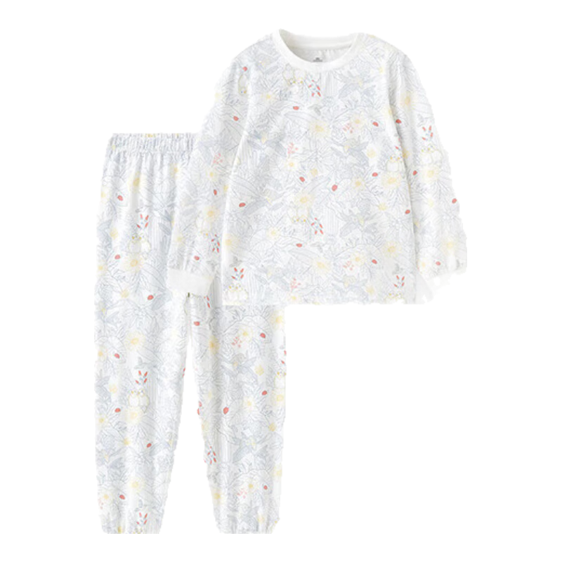YEEHOO Children's Home Wear, Boys And Girls Underwear Set, Comfortable Pajamas, All-Season Style