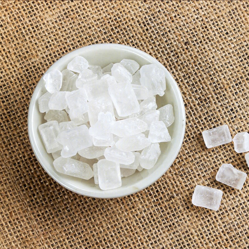 豪雄单晶冰糖400g小块白冰糖泡茶专用炒糖色家庭装养生炖梨糖水无添加