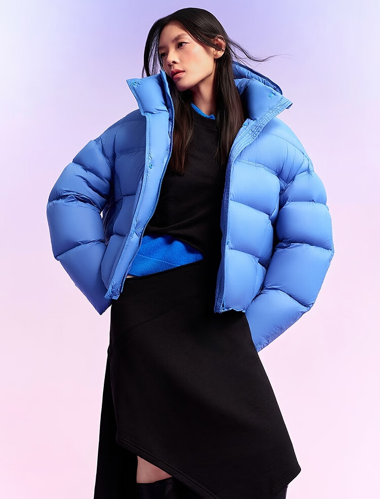 BOSIDENG Women's 25th Anniversary Winter Puffer Thickened Hooded Down Jacket B250243102 Hot Sale Mall Edition 3