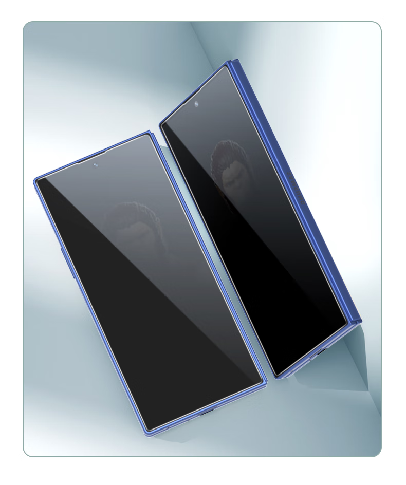 Lanxingxiansheng Tempered Glass Screen Protector for Samsung W26, High Definition Anti-Peeping Anti-Spy Anti-Drop Wear-Resistant Phone Protective Film 4
