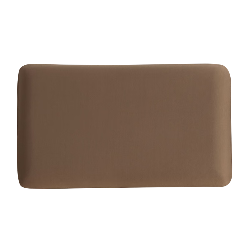 Meiduo Jia Parent-Child Fitted Sheet Matching Pillowcase Seamless Underwear-Grade Antibacterial Pillowcase 40x68cm 1 Piece Tranquil Brown