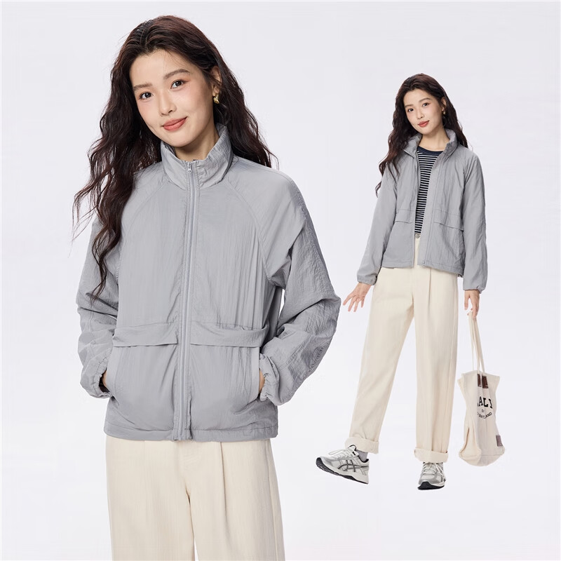 Giordano Hooded Raglan Sleeve Woven Trench Coat 13375132