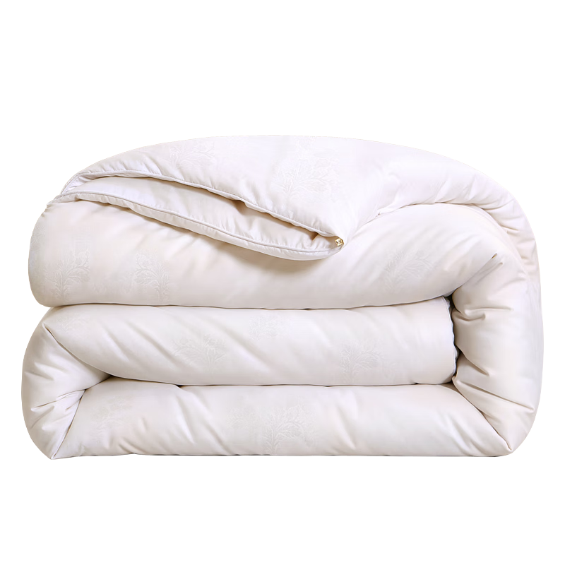 FUANNA Gold CP Silk Soybean Quilt, Winter Antibacterial Comforter, Double Size Winter Quilt, Approximately 6.6 Jin (3.3 Kg), 230*229cm