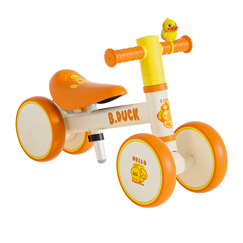Lede Children's Balance Bike, Toy for Boys And Girls Aged 1-2 Years Old, Birthday Gift, First Meeting Present, Four-Wheel Gliding Scooter