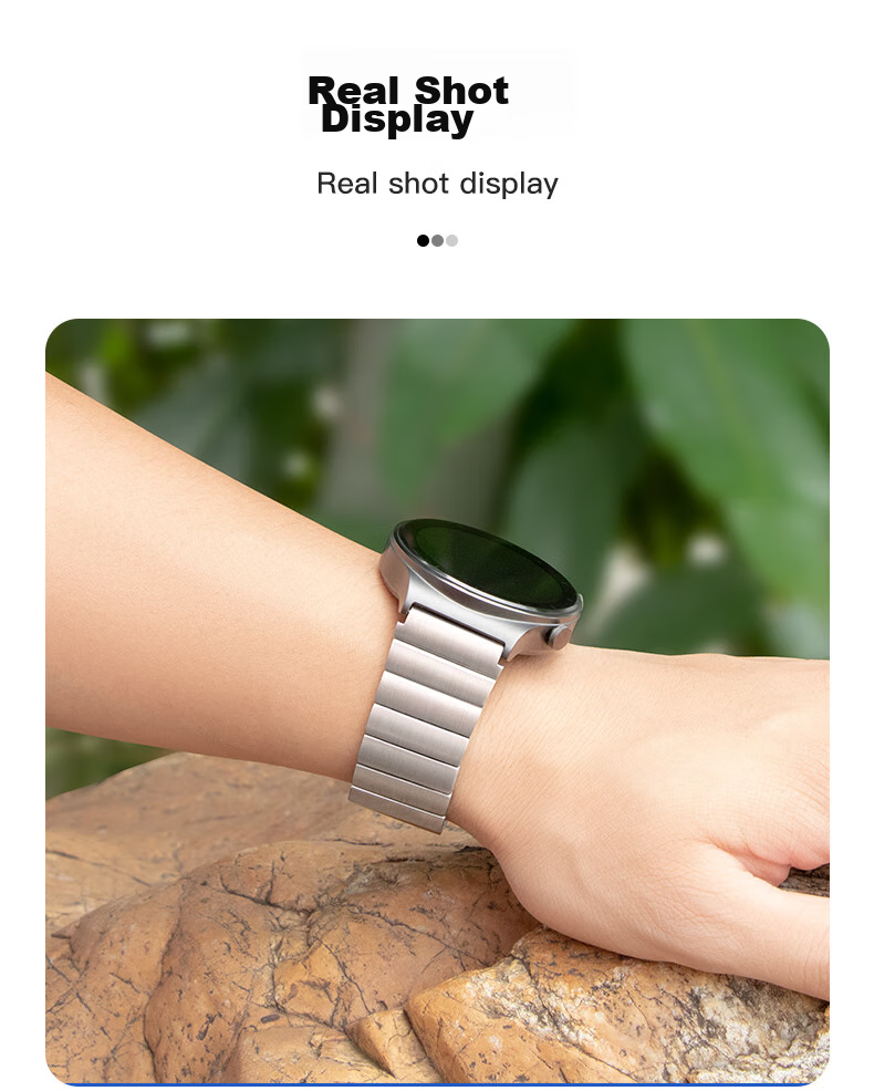 Weiqiantu [Titanium Metal] Suitable for Huawei Watch Straps GT7/GT6/GT5/pro/Watch6/pro/5/watch4pro/GT4/3/Buds2, Feifan Dashi 2 10