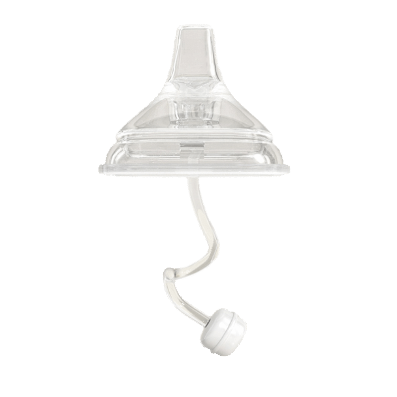 Baoshi Baby Bottle Duckbill Straw Gravity Ball 6+ Months with Straw Brush (Compatible with Various Hegen Square Bottles)