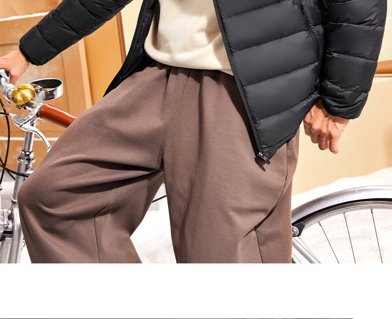 361° Men's Down Jacket Autumn Winter New Lightweight Short Warm Hooded Sports Inner Layer 652544302D-4 6