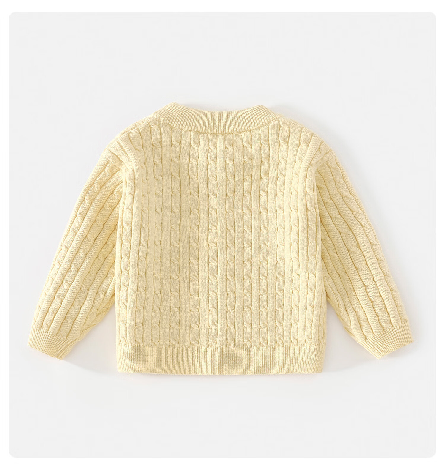 Banxidi Kids Sweater Spring 2026 New Stylish Baby Cardigan Girls Wool Knit Jacket Autumn and Spring Children's Clothing 9